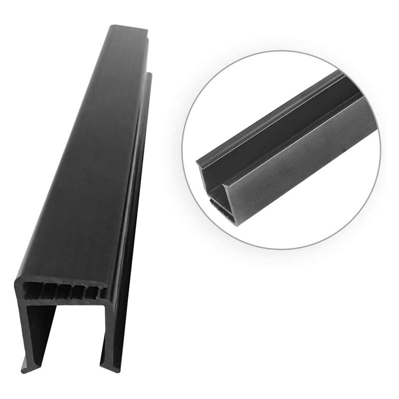 MOSNAI 12.6 inch Golf Cart Windshield Sash Clips Fit 1"x1" Tube for Club Car DS Club Car Precedent Golf Carts 1014441-01 1021630-01(2pcs) - Image 5